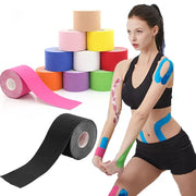 Kinesiology Tape Muscle Bandage For Sports Pain Relief Elastic Cotton Adhesive Strain Injury Knee Support