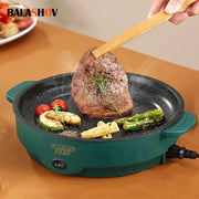 BALASHOV Electric Multi Cooker Frying Pan Household 220V Nonstick Cooking Machine For Frying Steak Fish Omelette