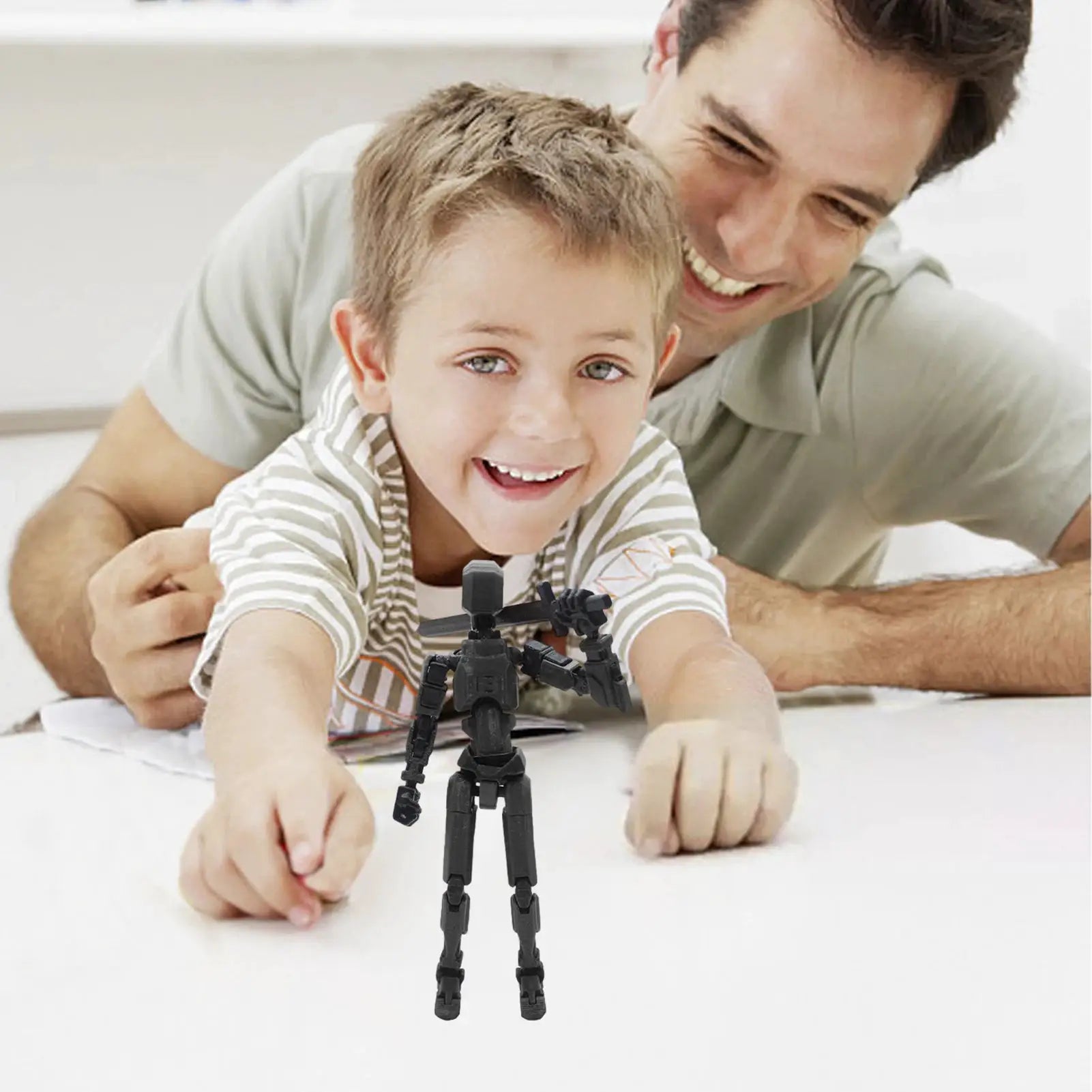 13 Joints Articulated Movable Dummy Doll For Diy Assembly 3D Printed Action Figure Stop Motion Animation