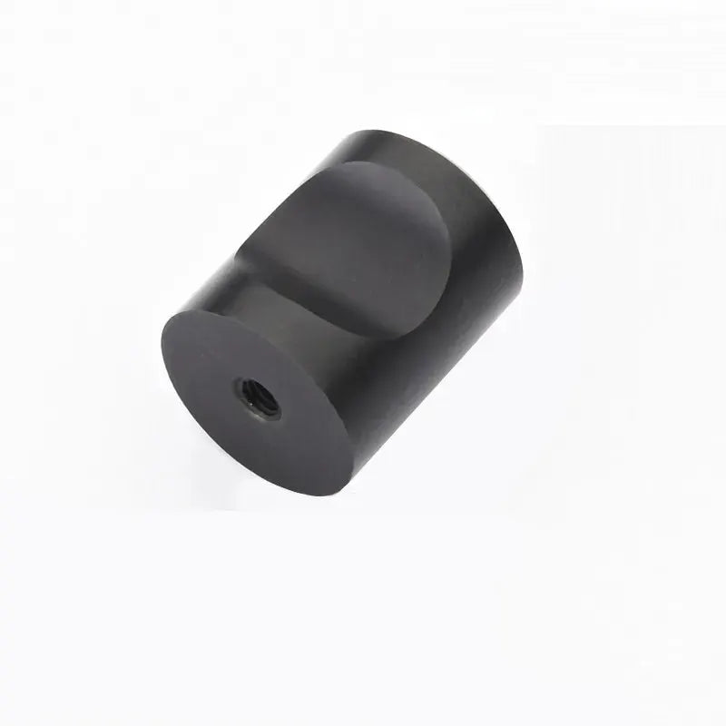 Black Aluminum Alloy Cabinet Knobs and Handles Set for Cabinet and Drawer Pulls 96mm 128mm 160mm 192mm