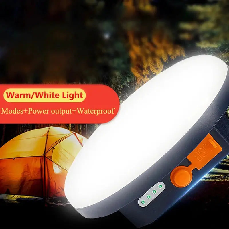 Moslighting 9900mAh Rechargeable Camping Lantern With Magnetic Base Portable Led Light For Outdoor Camping