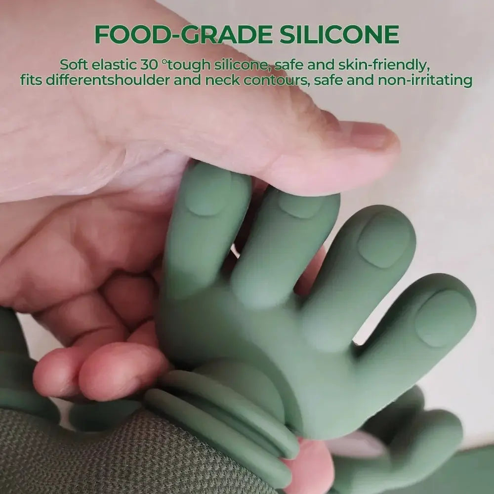 Bionic Finger Wireless Neck And Shoulder Massager With 4D Kneading And Brushless Motor For Neck Back Shoulders And Hands