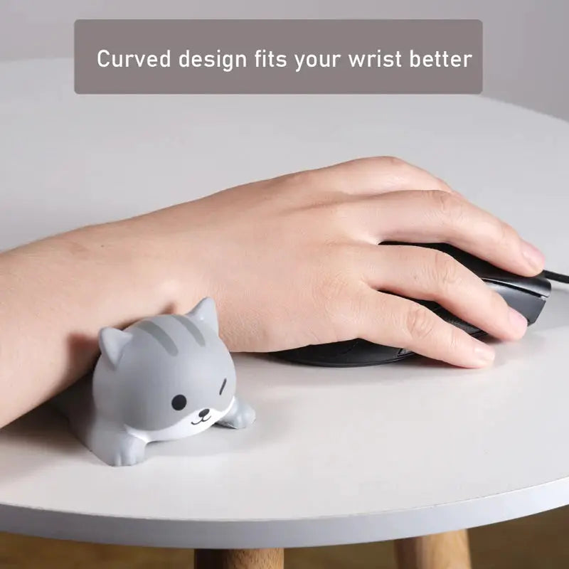 Cute Kawaii Slow Rising Wrist Rest For Mouse Pad Computer Laptop Desk Ergonomic Arm Support Squishy Toy