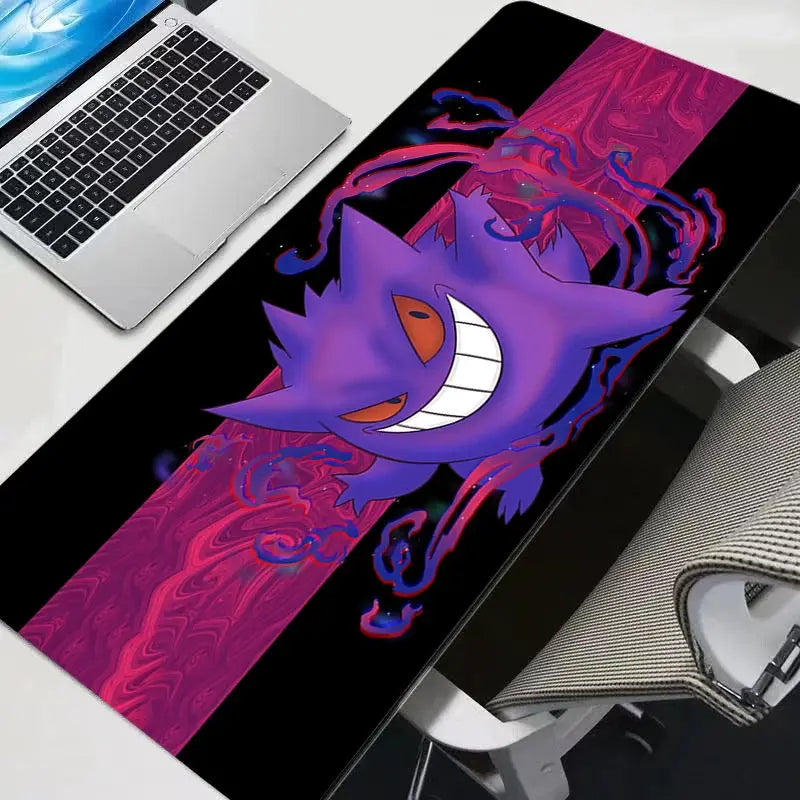 Gengar Themed XXL Gaming Mouse Pad Desk Mat For Gamers Varmilo Keyboard Carpet Large Surface