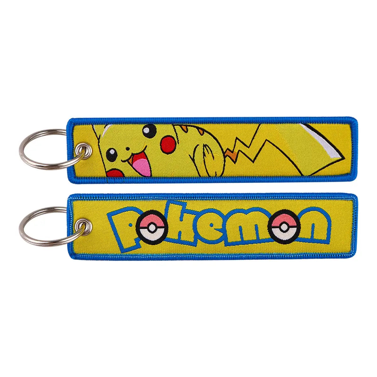 Gengar and Mewtwo Anime Keychain Zinc Alloy Double Sided Key Tag for Keys Car Motorcycle Gift for Men Women