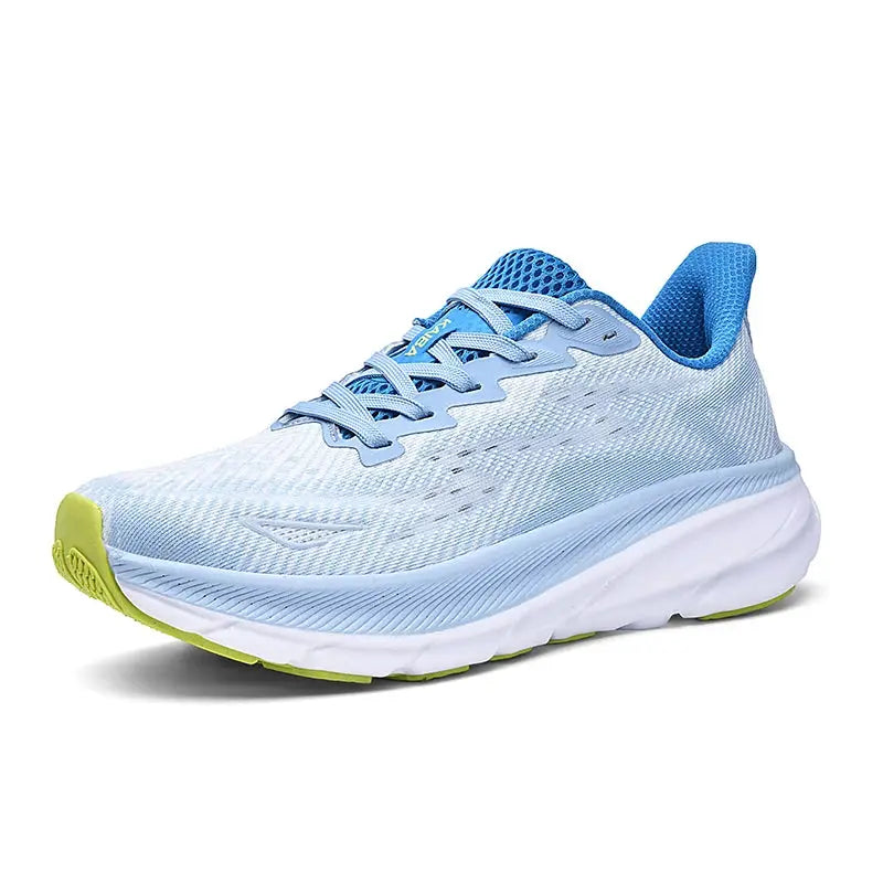 Men's Running Shoes Breathable Mesh Cushioned Non Slip Sneakers