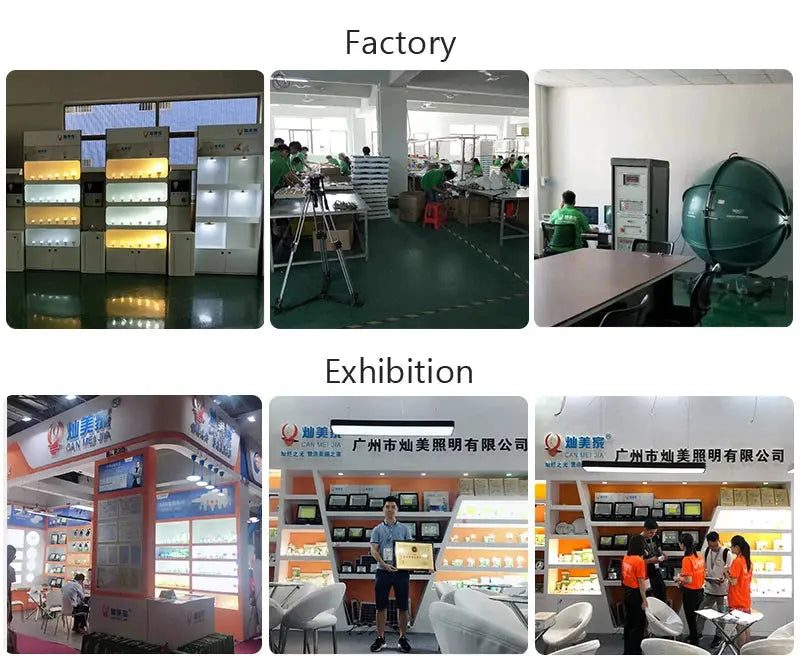 Modern LED ceiling lamps by Simples Market; factory and exhibition photos of square panel lights.