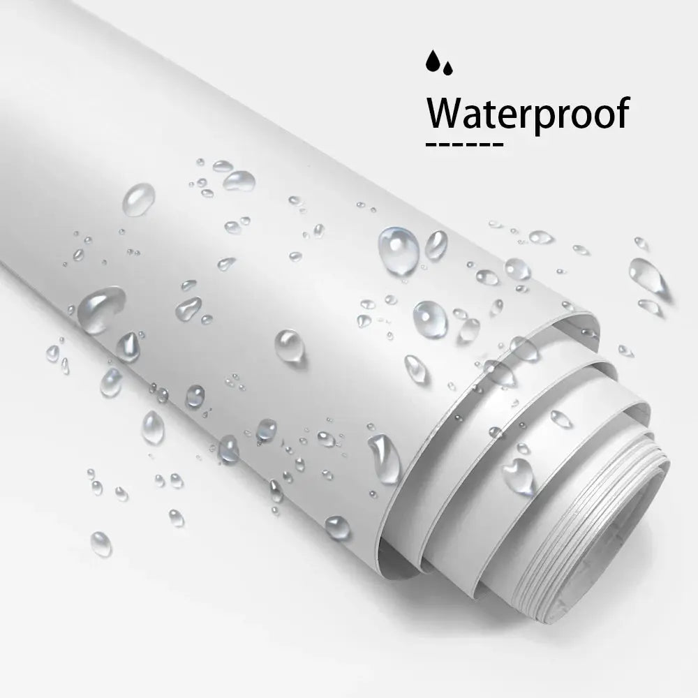 Matte white vinyl car wrap film by Simples Market, self-adhesive and waterproof