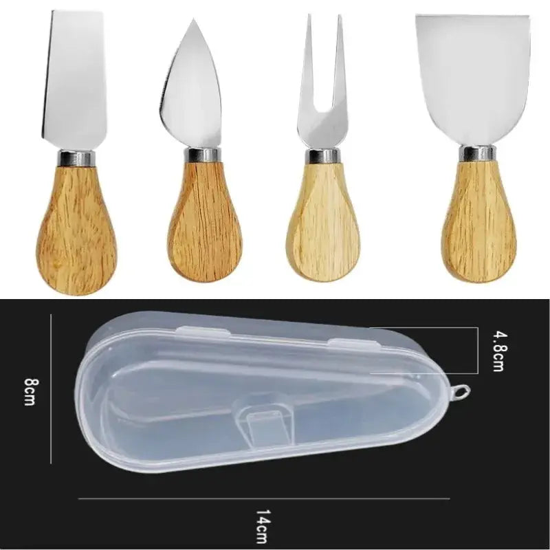 Stainless Steel Butter Cutter And Jam Spreaders Cheese Slicer Utensil Multifunction Bread Knife Kitchen Gadget