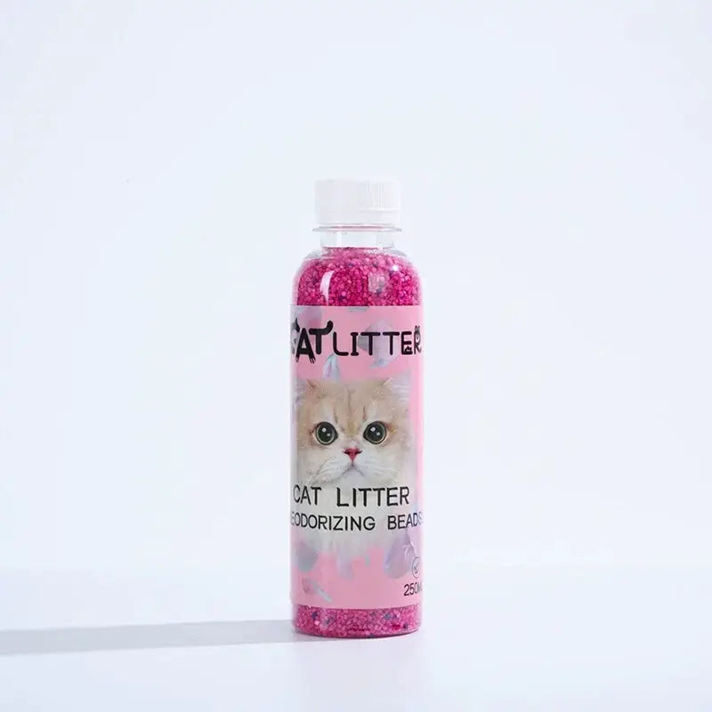 Cat Litter Deodorizing Beads Bottle For Odor Control Keeps Home Smelling Fresh And Clean