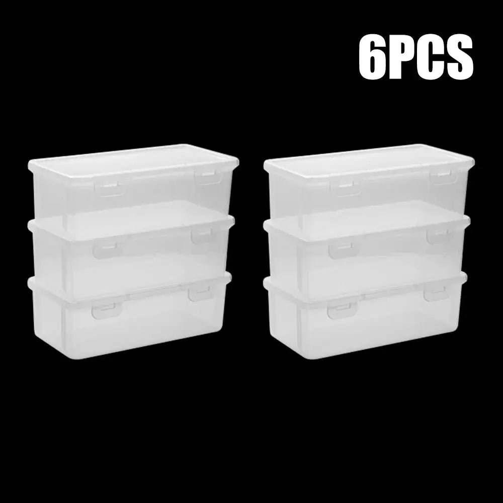 Translucent Pencil Case With Large Capacity Lightweight Storage For School Supplies Organizer Box