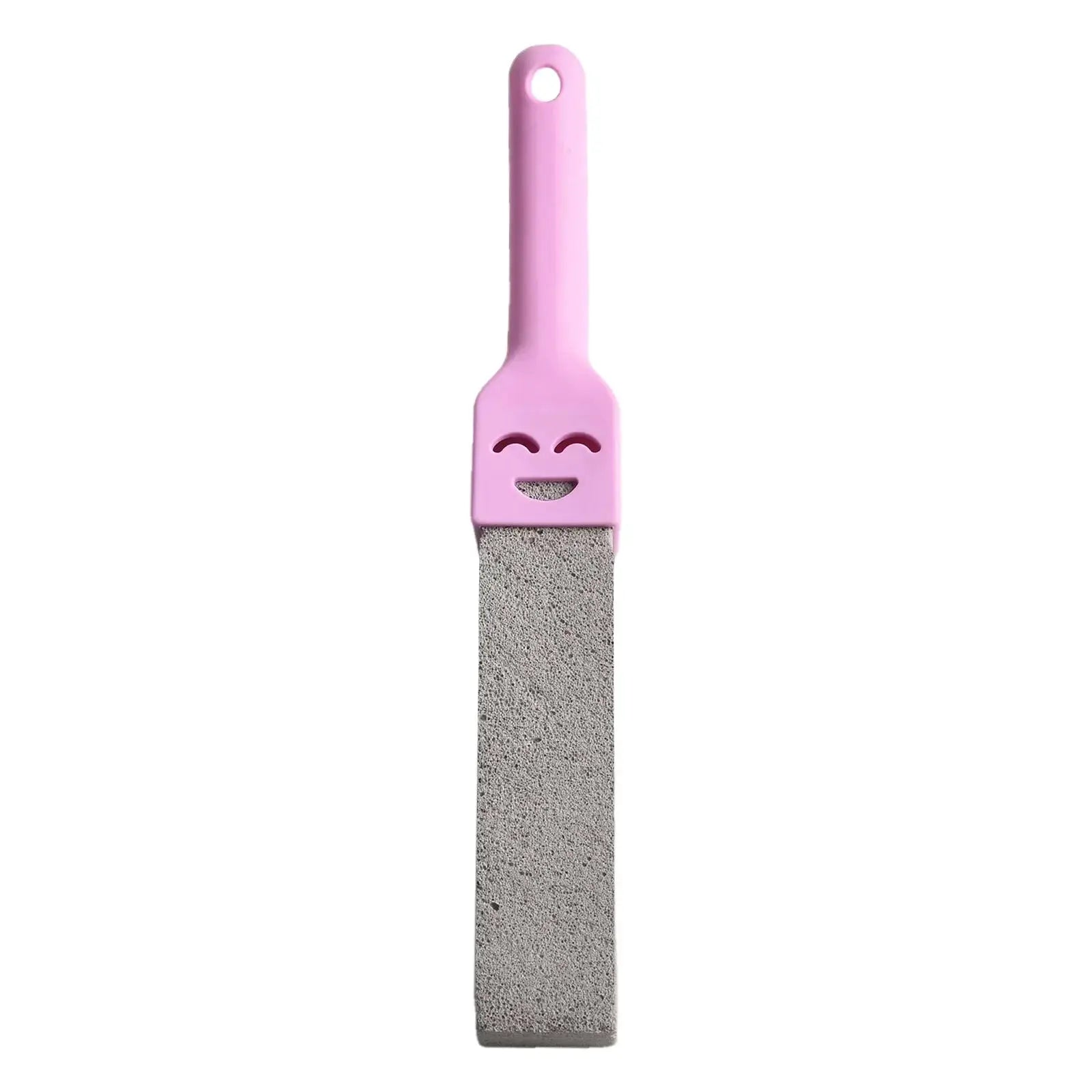 Pink Simples Market natural pumice stone toilet brush with hanging loop