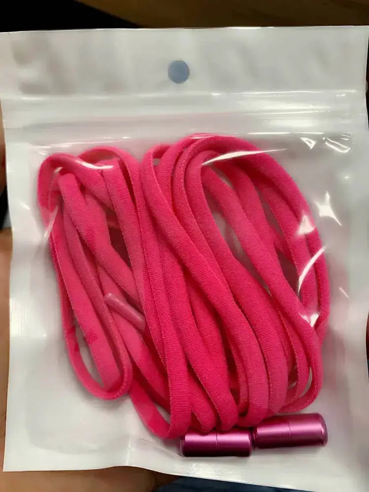 Elastic No Tie Shoelaces For All Shoes One Pair Kids And Adults Quick Lacing Flat Sneakers