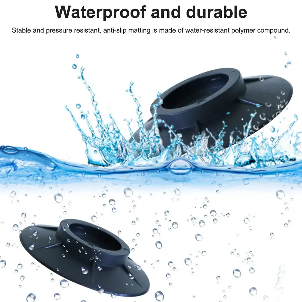 4 Piece Anti Vibration Feet Pads Rubber For Washing Machine Floor Protection Non Slip Dampers Stand