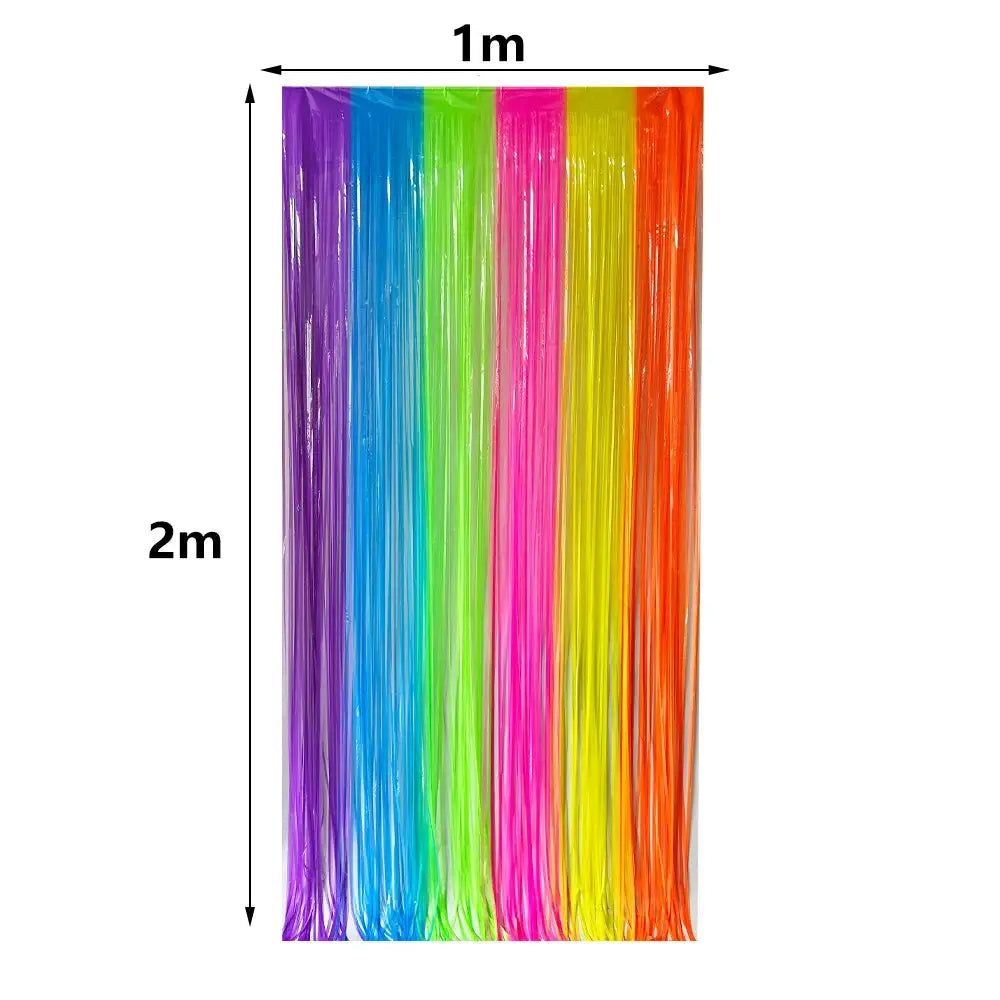 Neon UV Glow Party Hats Blacklight Fluorescent Hats For Adults And Kids Multi Pack 6 12 24 30 Pieces