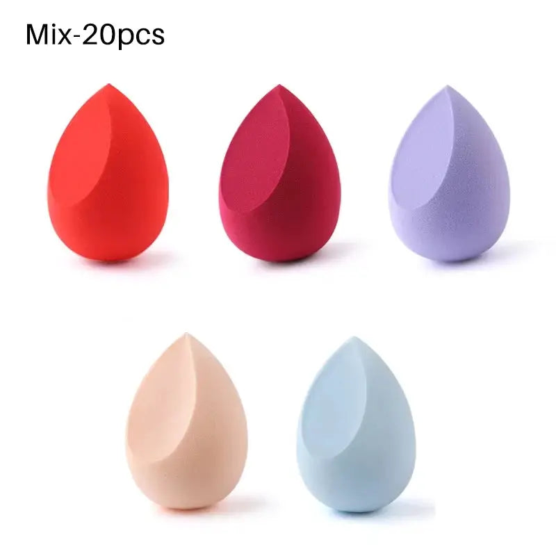 LumiBlend Water Drop Bevel Shape Makeup Sponge Set Soft EVA Blenders For Flawless Concealer Foundation And Powder