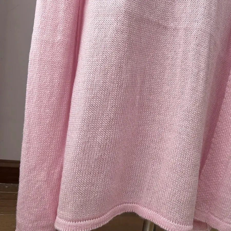 Three Piece Women Cardigan Vest Dress Set With Long Sleeve Outfit