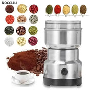 Mini Electric Grinder 300ml Ultrafine Pulverizer For Baby Food Coffee Spice Pepper Grain Mill With 2 And 4 Blades