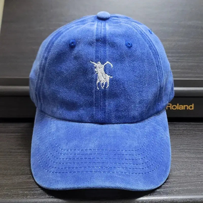 Grim Reaper Embroidered Baseball Cap For Men Women Soft Cotton Washed Adjustable Dad Hat