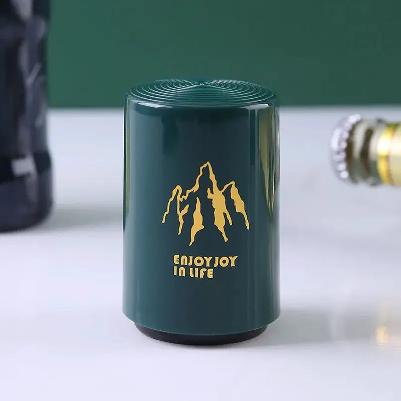 Magnetic Automatic Beer Bottle Opener Stainless Steel One Hand Operation Portable Bar Gadget For Quick Bottle Opening