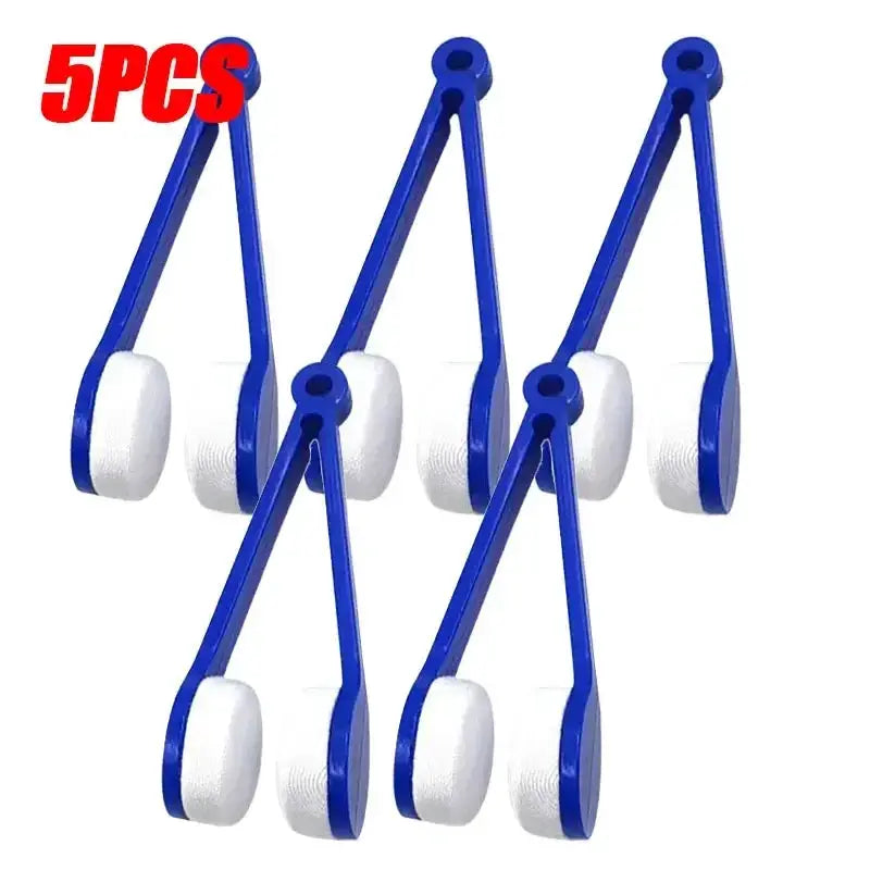 Portable Multifunctional Glasses Cleaning Brushes Microfiber For Eyeglasses Sunglasses Spectacles