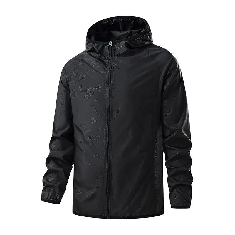 LNGXO Waterproof Hiking Jacket For Men And Women Sun Protection Windbreaker Camping Climbing Rain Coat Unisex Portable