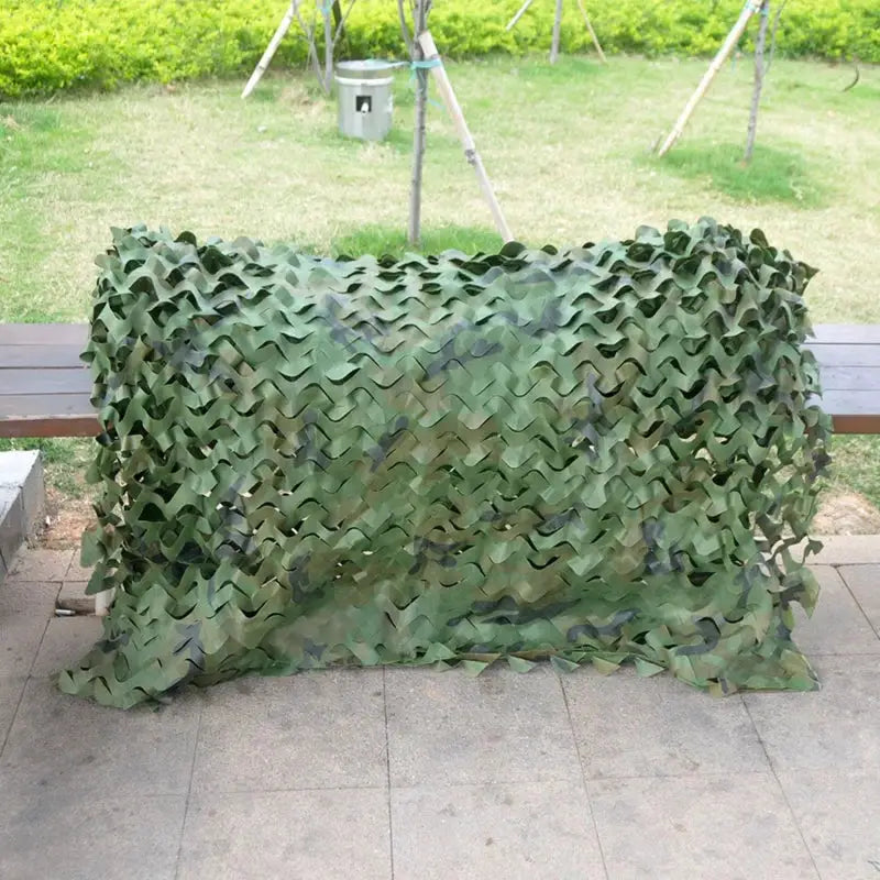 Simples Market military camouflage net, green woodland pattern for garden gazebo or car awning