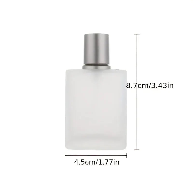 30ml Sandblasted Glass Spray Bottle With Screw Top Fine Mist Empty Perfume Bottle