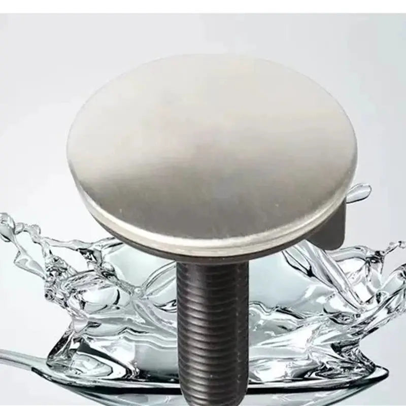 StainlessPro 45mm Tap Hole Blanking Plug Durable Stainless Steel Basin Cover For Unused Faucet Holes