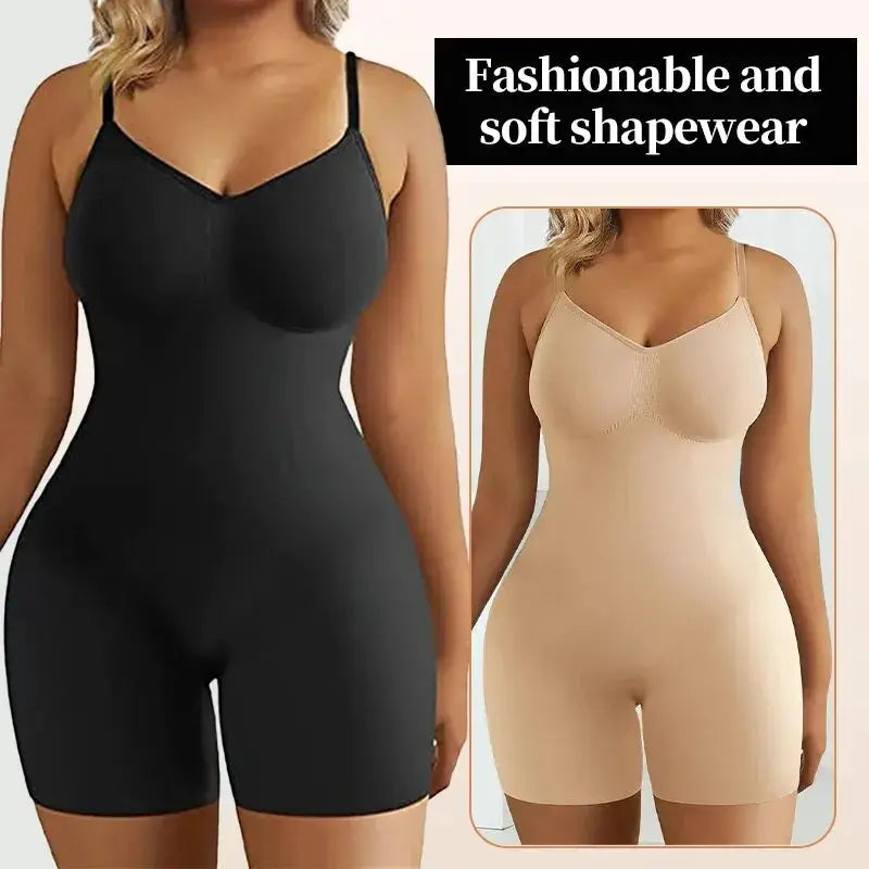 SilhouettePro Seamless High Waist Shapewear Bodysuit For Women Tummy Control Flat Belly Silhouette