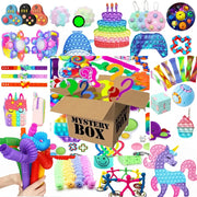 Random Mystery Fidget Toys Bag Pack For Kids Adults Sensory Toys Stress Relievers Autism ADHD Gift Set Spinner Squishy