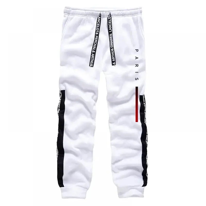 Men's Hooded Sweatshirt And Jogger Set Paris Fashion Streetwear Minimalist Logo Pullover Hoodie All Season Casual Sports