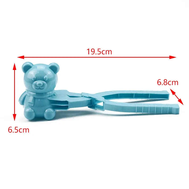Duck Rice Mold DIY Snowball Maker with Handle Eco Friendly PP Plastic Cute Animal Rice Shaper for Kids and Adults