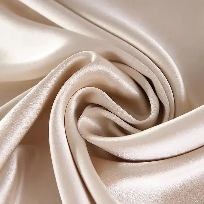 Simples Market mulberry silk pillowcase, 19 momme natural beige silk with OEKO-TEX certification