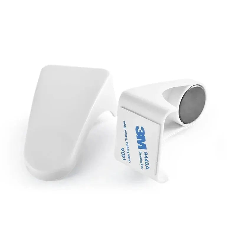 Magnetic Soap Holder by Simples Market, white, wall-mount with 3M tape