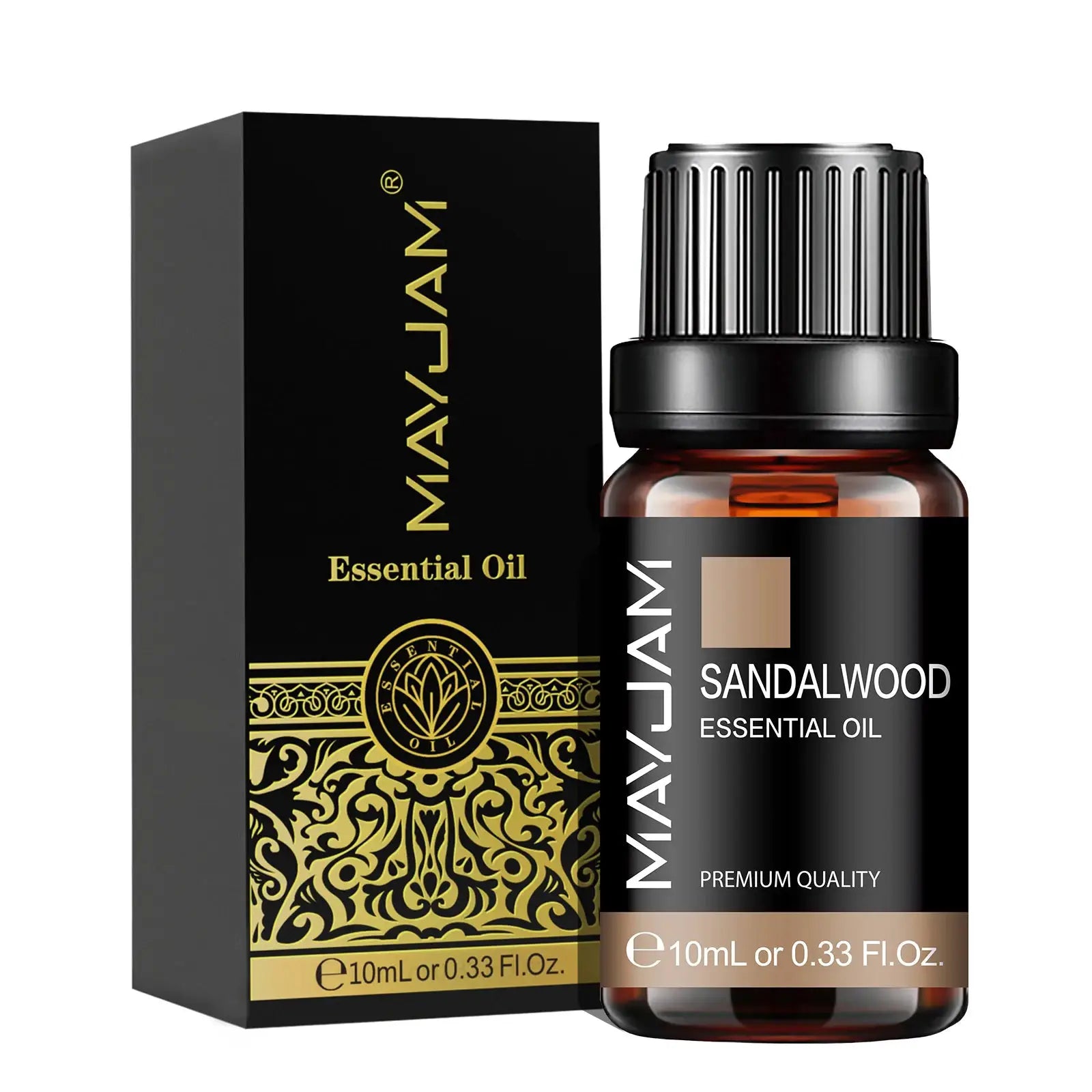 MAYJAM 10ML Essential Oil Set Lavender Jasmine Eucalyptus Vanilla Sandalwood Bergamot Citronella Cinnamon Fragrance Oil