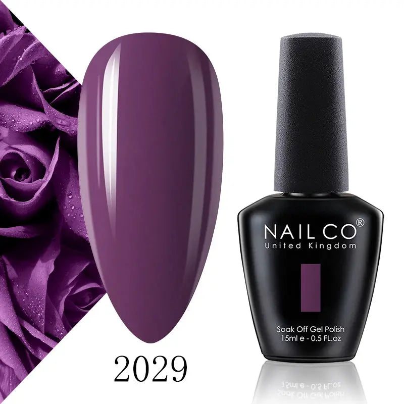 Nailco 131 Colors Gel Nail Polish LED Gel 15ml Vibrant Long Lasting Hybrid Varnish For Manicure