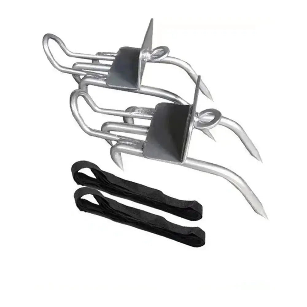 Tree Climbing Spikes Steel Five Claw Design Pole Climbing Tool For Hunting Hiking And Ice Climbing