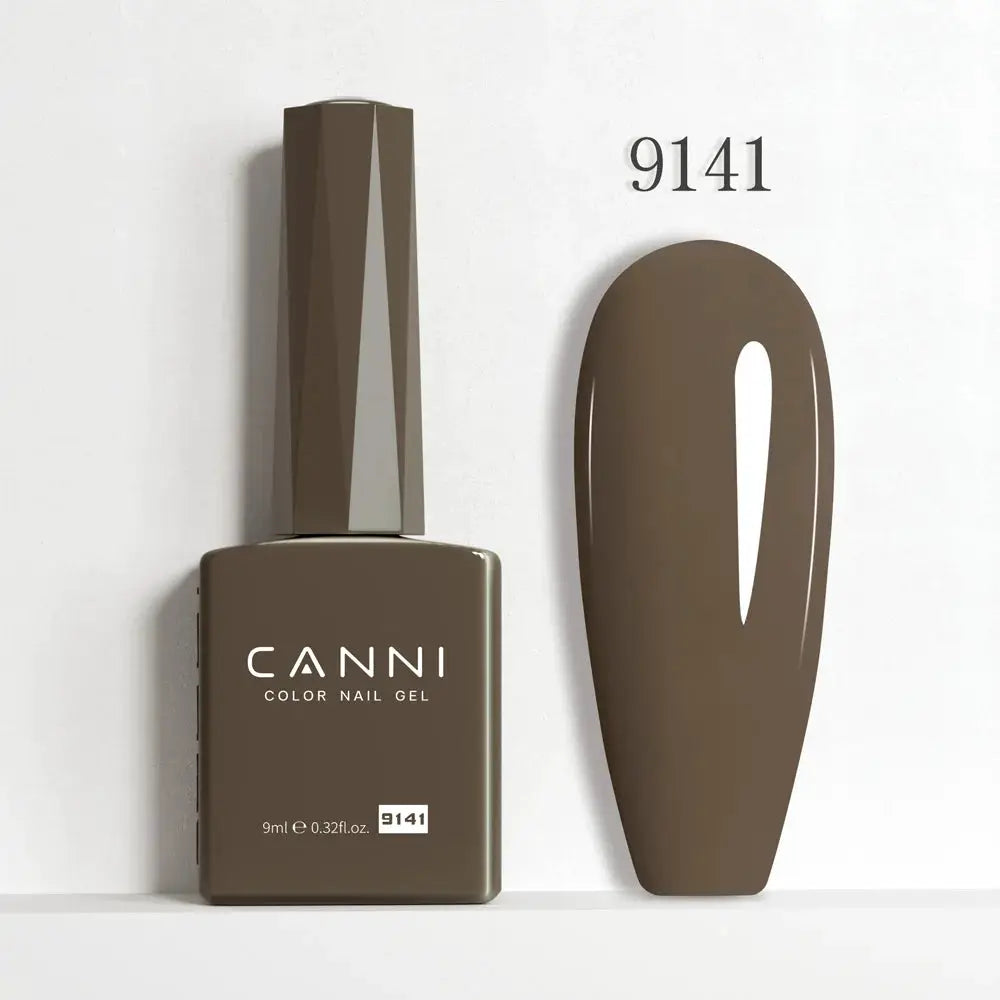 Canni Hema Free Nail Gel Polish Christmas Red Collection Semi Permanent 9ml Long Lasting Shine