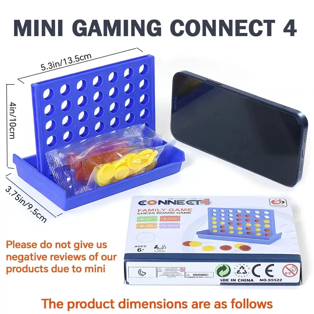 Four In A Row Bingo Chess Connect Classic Family Board Game Educational Toy For Kids And Adults