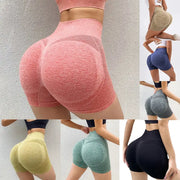 VitalFlex Women Sports Shorts High Waist Push Up Fitness For Yoga Running And Cycling