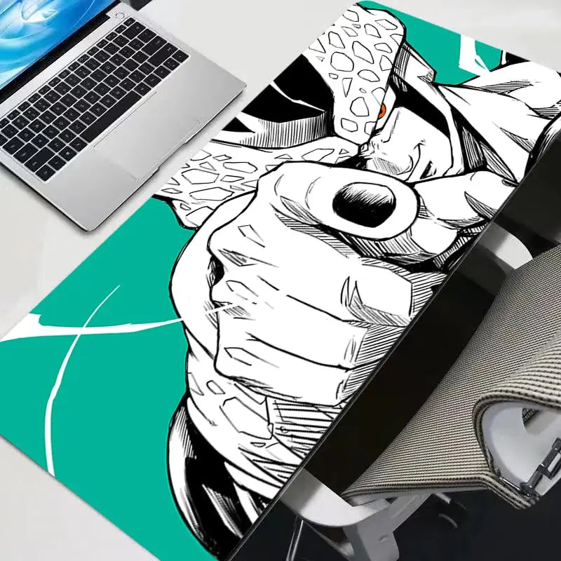 Dragon Ball Z XXL Mouse Pad Desk Mat for Gaming Keyboard Black Large Anime Carpet for LOL