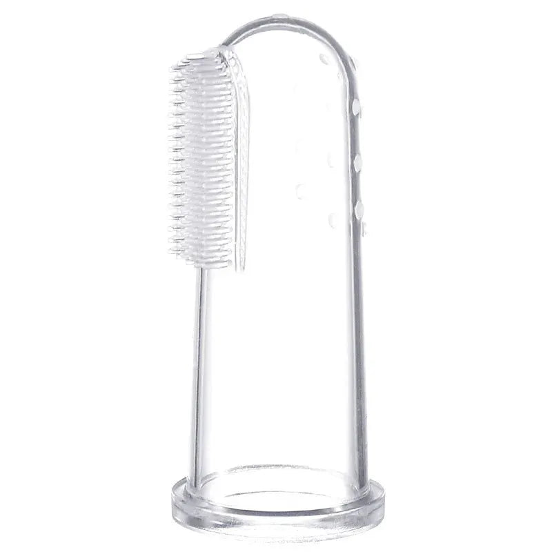 PetCare Super Soft Finger Toothbrush For Dogs And Cats With Gentle Silica Gel Cleans Teeth Gums Bad Breath And Tartar