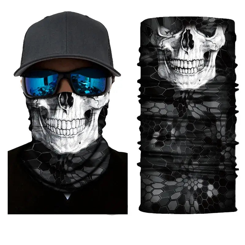 Seamless Tactical Neck Gaiter Bandana Scarf For Men Face Mask Balaclava For Cycling Skiing Motorcycle Hiking