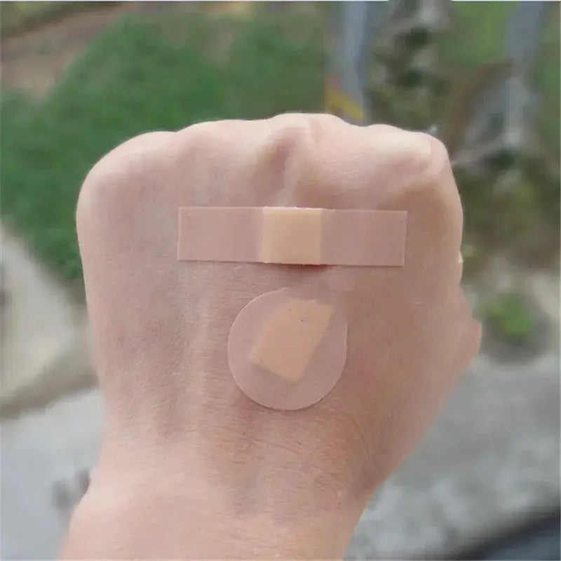 100 Count Baby Bandages Waterproof Breathable Adhesive Plaster Wound Dressings For Children