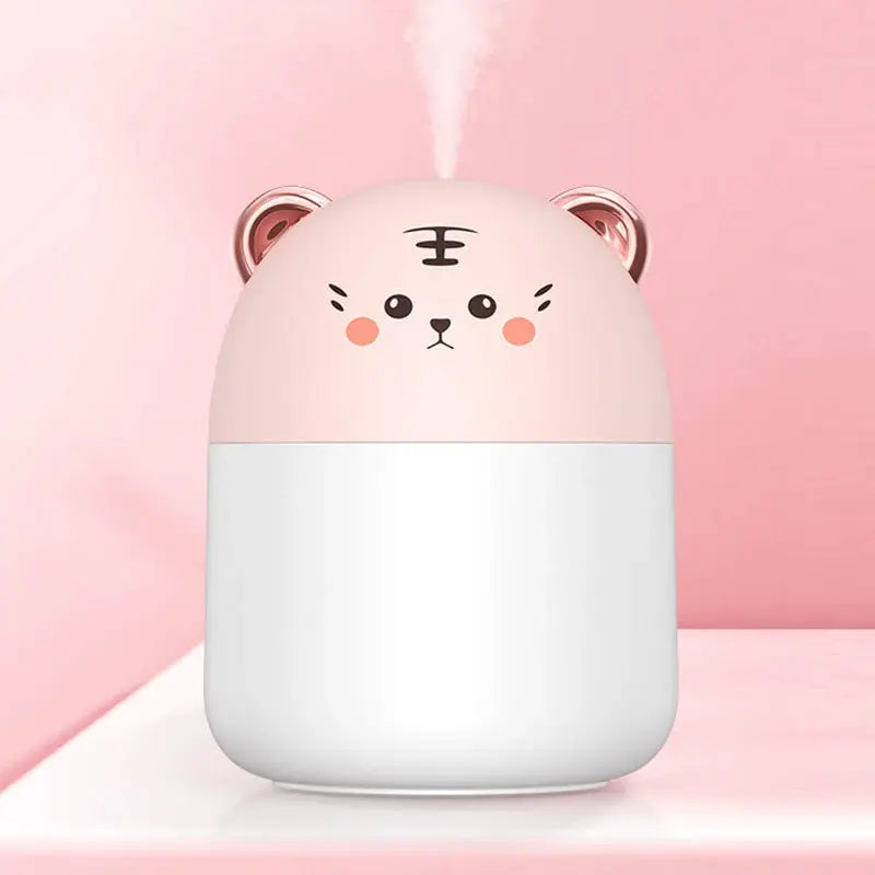 Cute Pet USB Mini Desk Humidifier For Office Home Room Humidification Quiet Mist