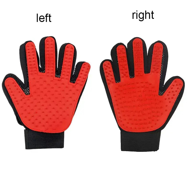 Pet Hair Glove Comb For Dog And Cat Grooming Deshedding Hair Remover Massage Brush Tool