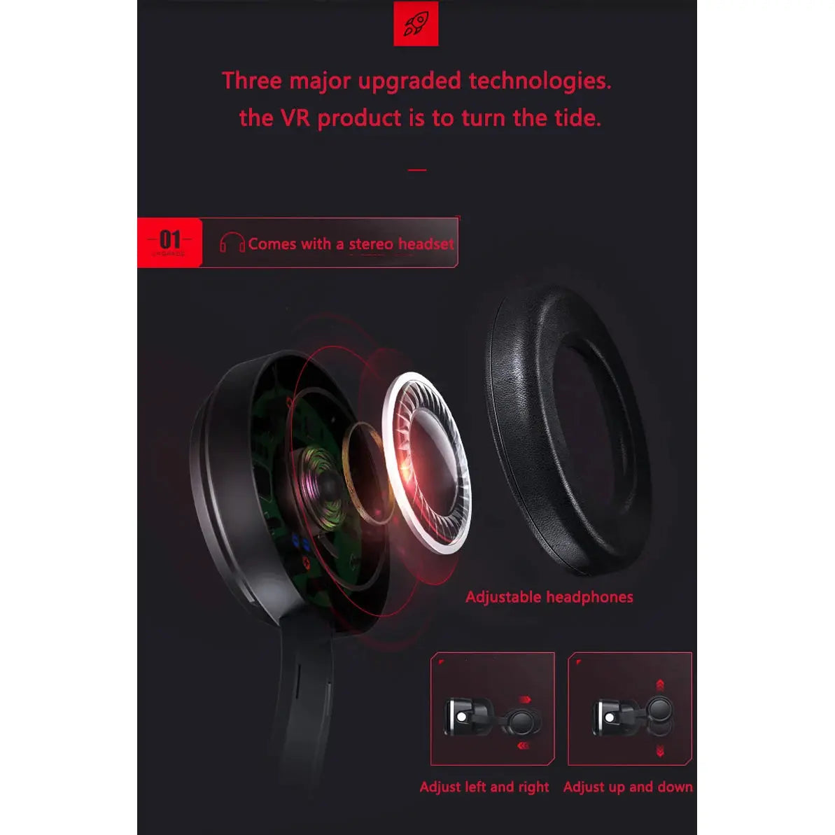 VR Shinecon 10.0 Helmet 3D Glasses Virtual Reality Headset For Smartphone Mobile Gaming Movies And Apps
