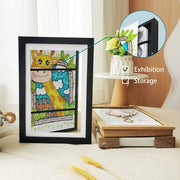 Magnetic Front Open Childrens Art Frames For Posters Photos Drawings Paintings And Home Decor Display - Simples Market