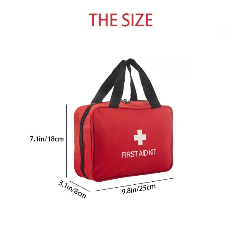 260 Piece Deluxe First Aid Kit For Home Use Outdoor Adventure And Camping Safety Emergency Supplies